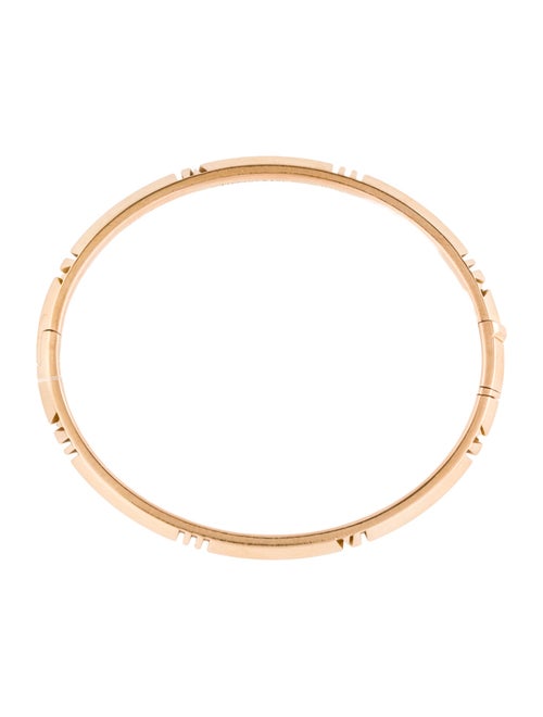 Tiffany & Co. 18K Atlas Hinged Bangle