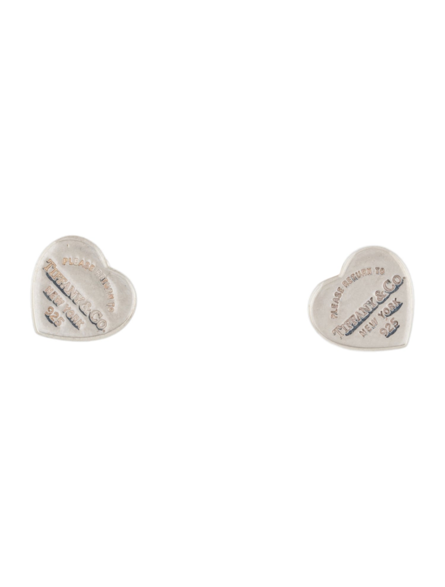 Tiffany & Co. Heart Tag Stud Earrings