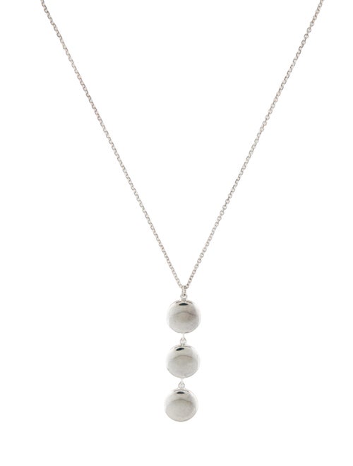 Tiffany & Co. Triple Disc Drop Lavalier Necklace
