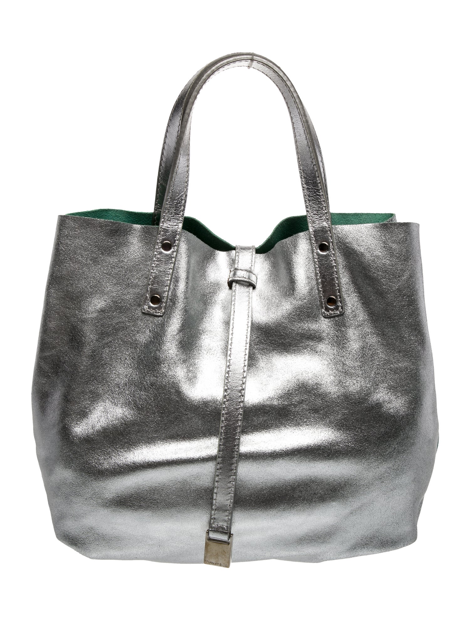 Tiffany & Co. Leather Top Handle Bag