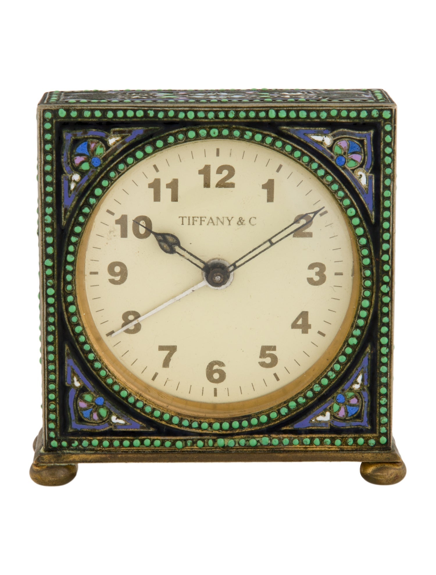 Tiffany & Co. Vintage Travel Alarm Clock