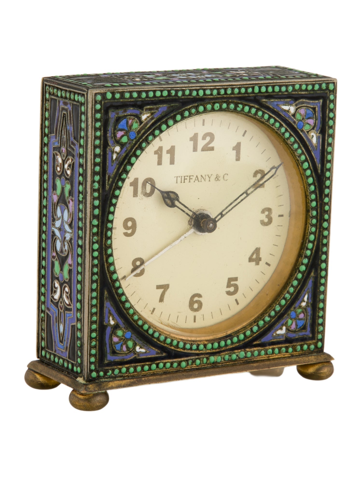 Tiffany & Co. Vintage Travel Alarm Clock