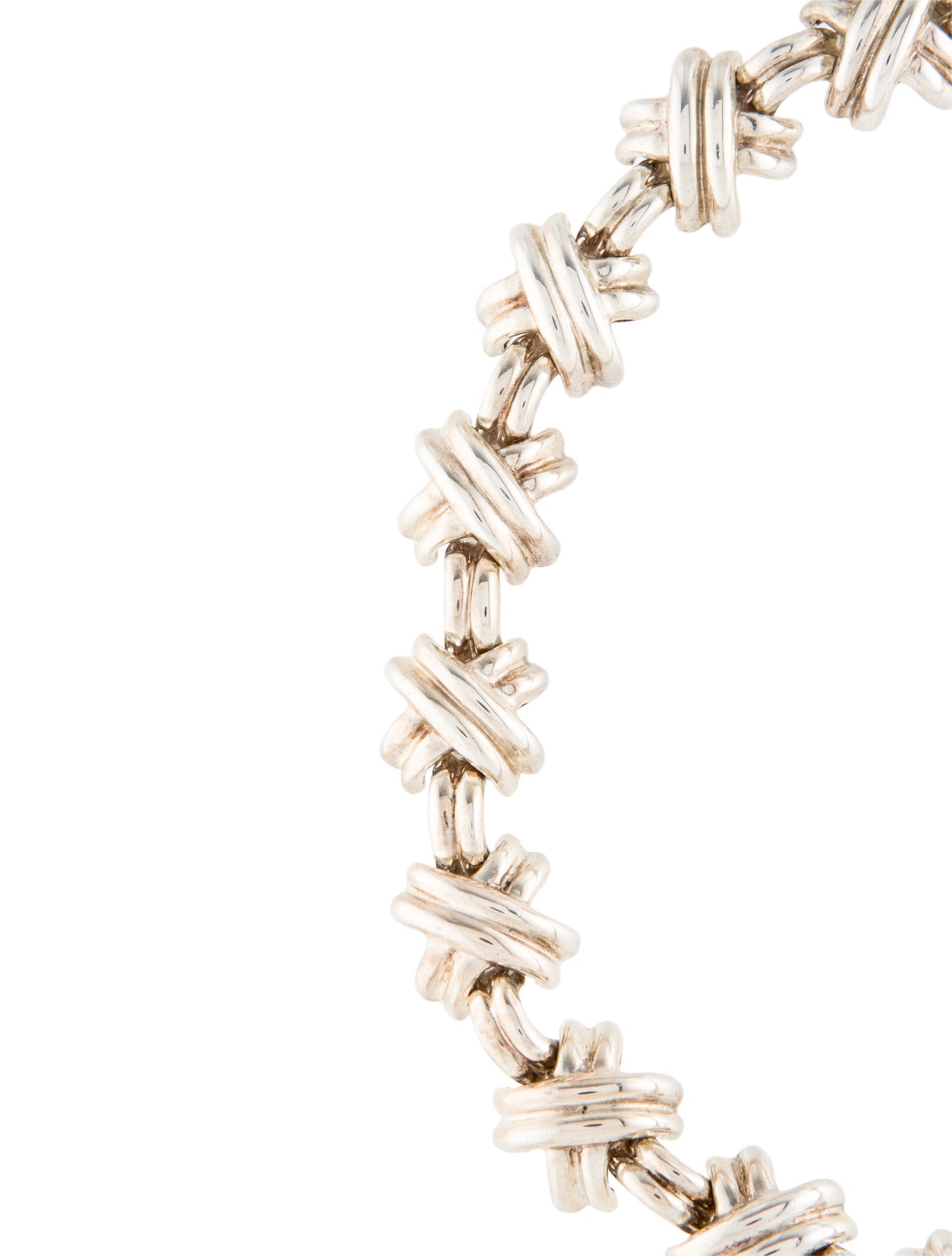 Tiffany & Co. Vintage Signature X Collar Necklace