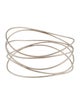 Tiffany & Co. 18K Wave Five-Row Bangle