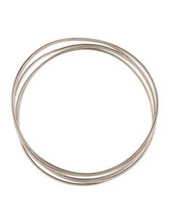 Tiffany & Co. 18K Wave Five-Row Bangle