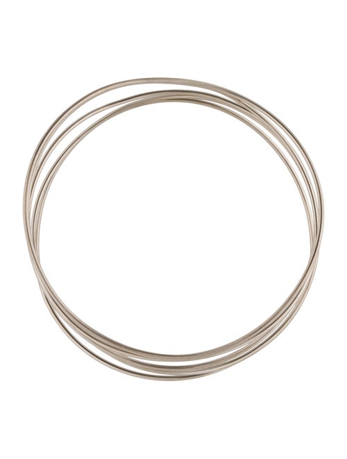 Tiffany & Co. 18K Wave Five-Row Bangle