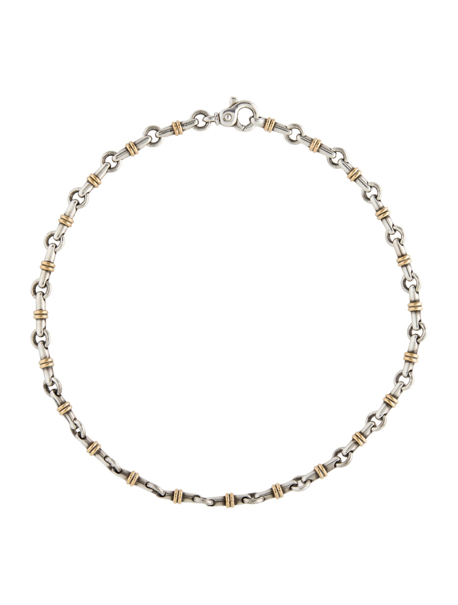Tiffany & Co. Vintage Two-Tone Link Necklace