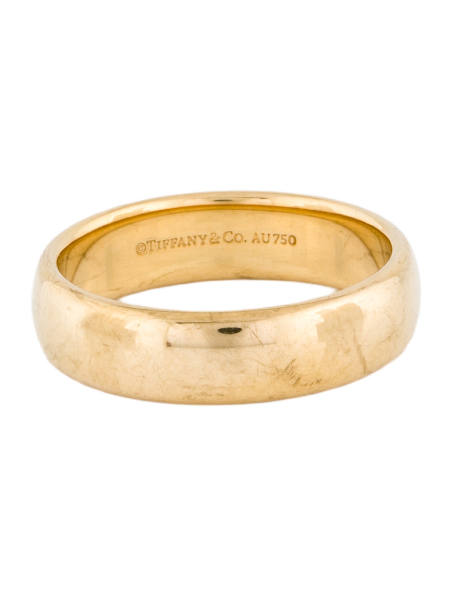 Tiffany & Co. 18K Forever Wedding Band Ring