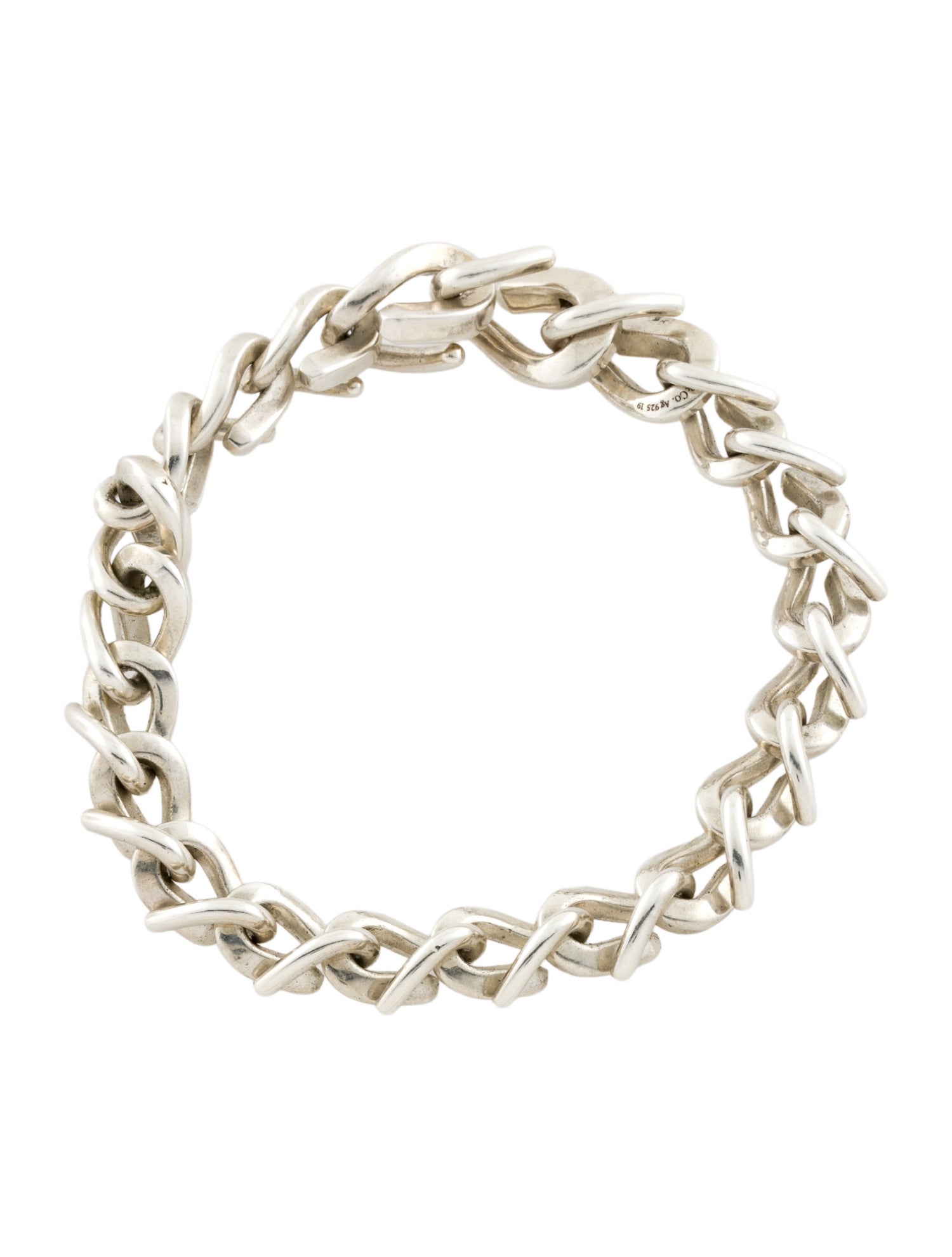 Tiffany & Co. Forge Medium Link Bracelet