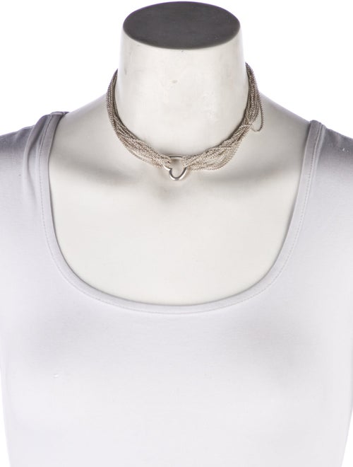 Tiffany & Co. Heart Multi Strand Toggle Necklace