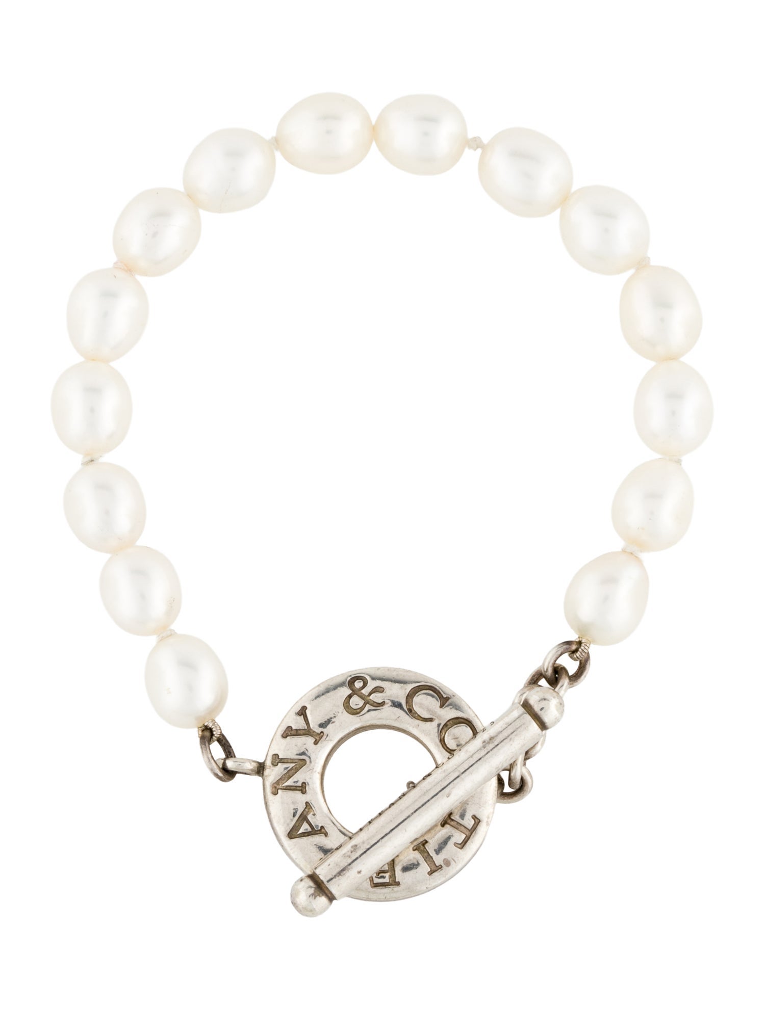 Tiffany & Co. Pearl Toggle Bracelet