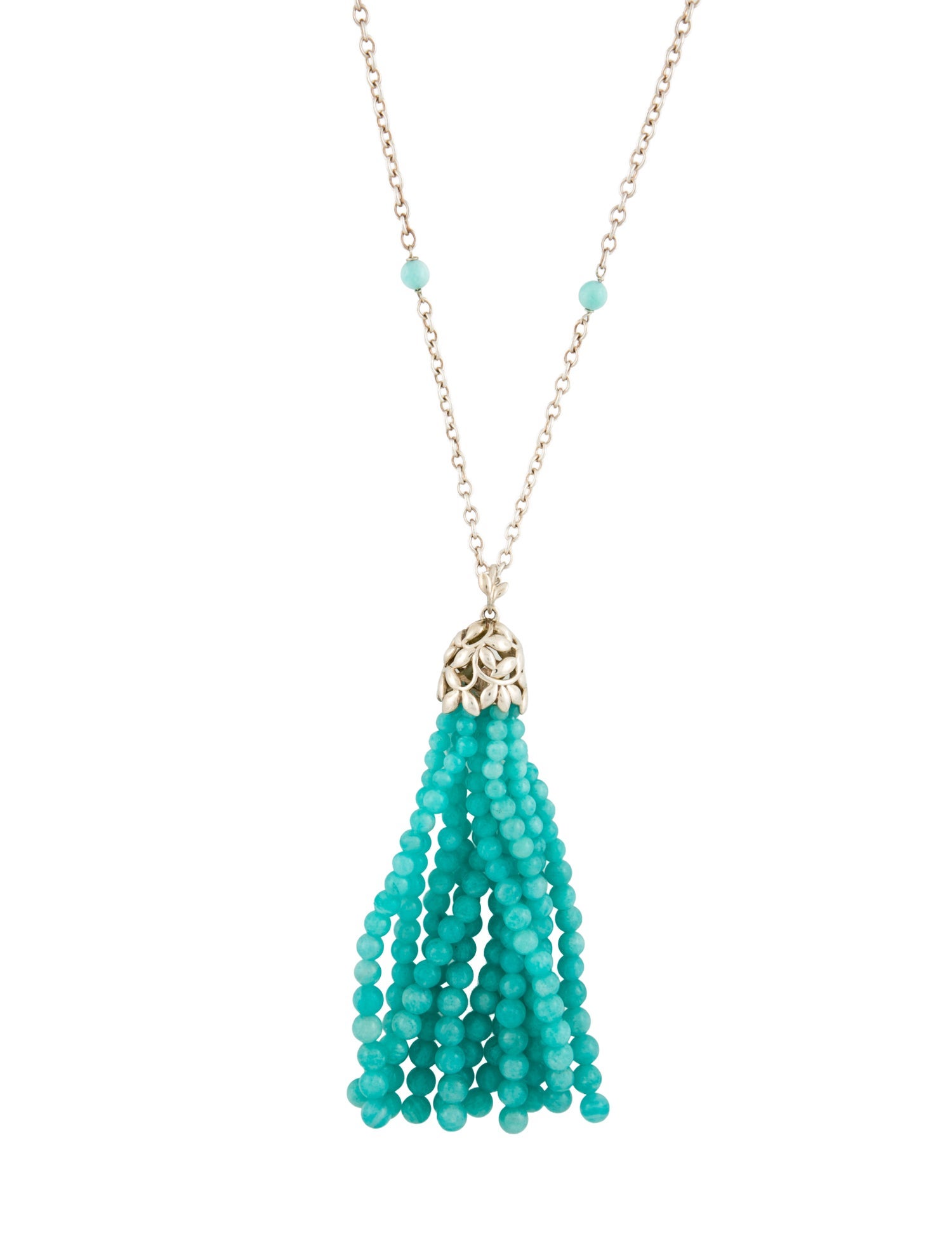 Celine Stone Pendant Necklace - Pendant Necklace, Necklaces