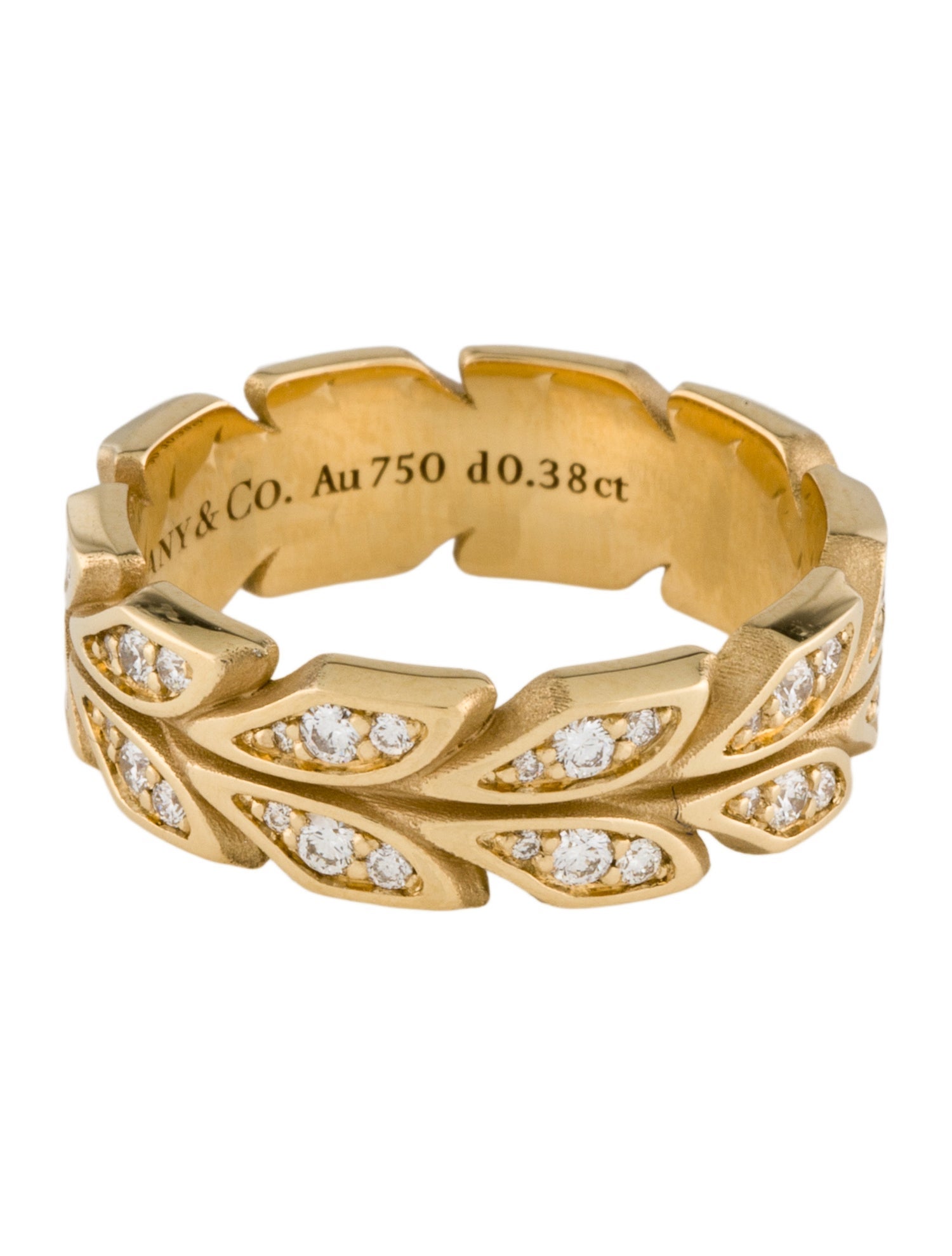Tiffany & Co. Victoria® 18K Diamond Vine Band