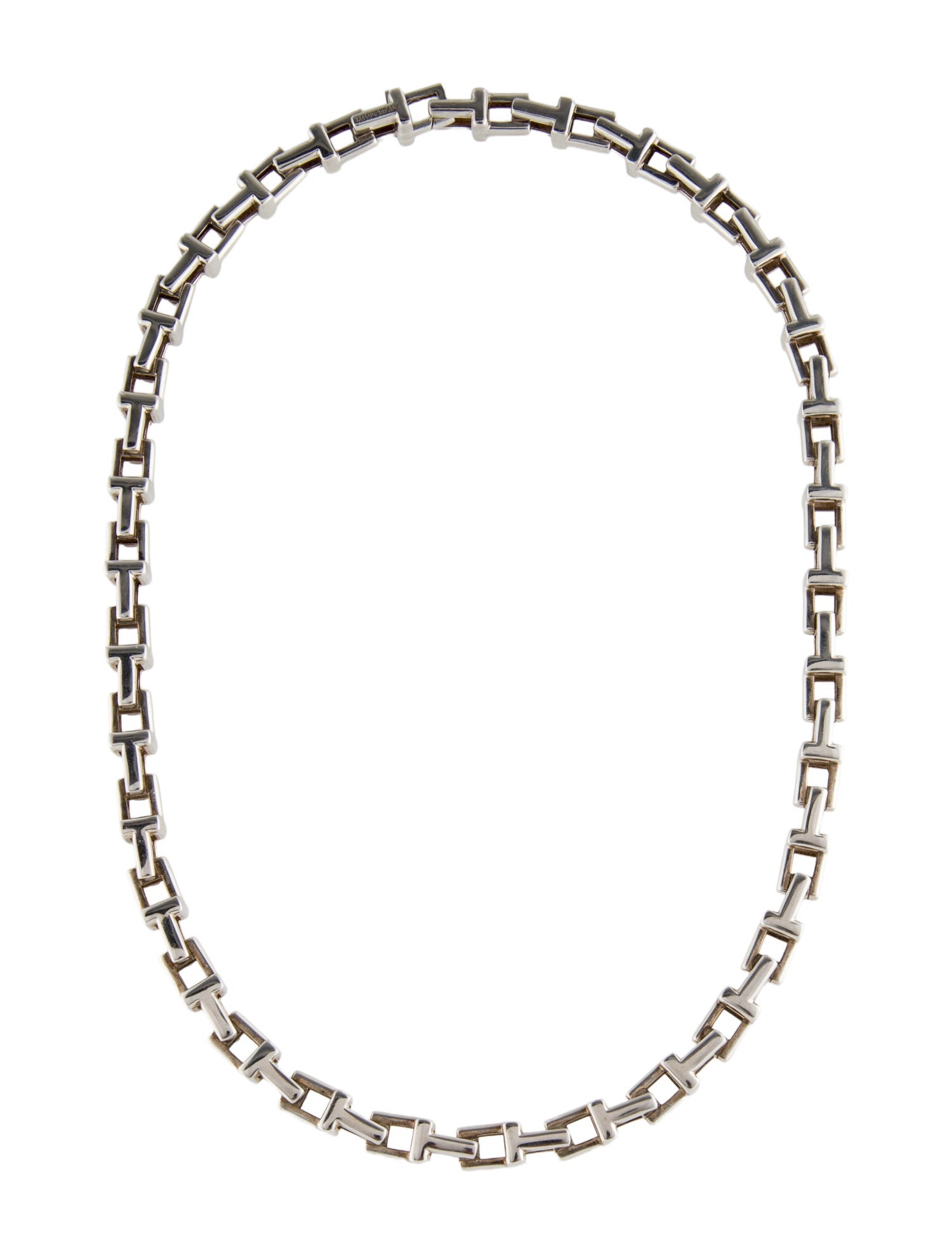 Tiffany & Co. T Square Link Chain Necklace