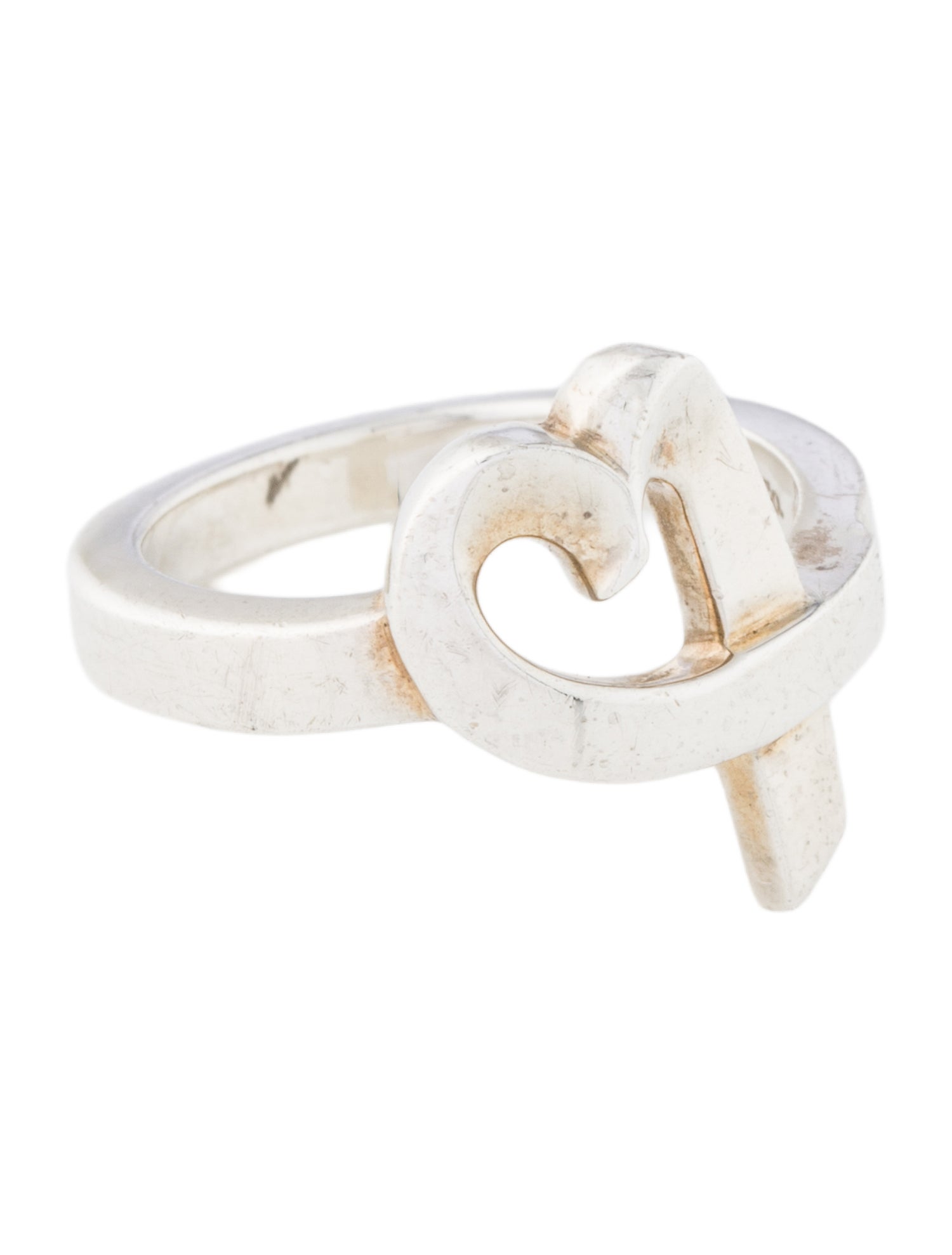 Tiffany & Co. Vintage Loving Heart Cocktail Ring