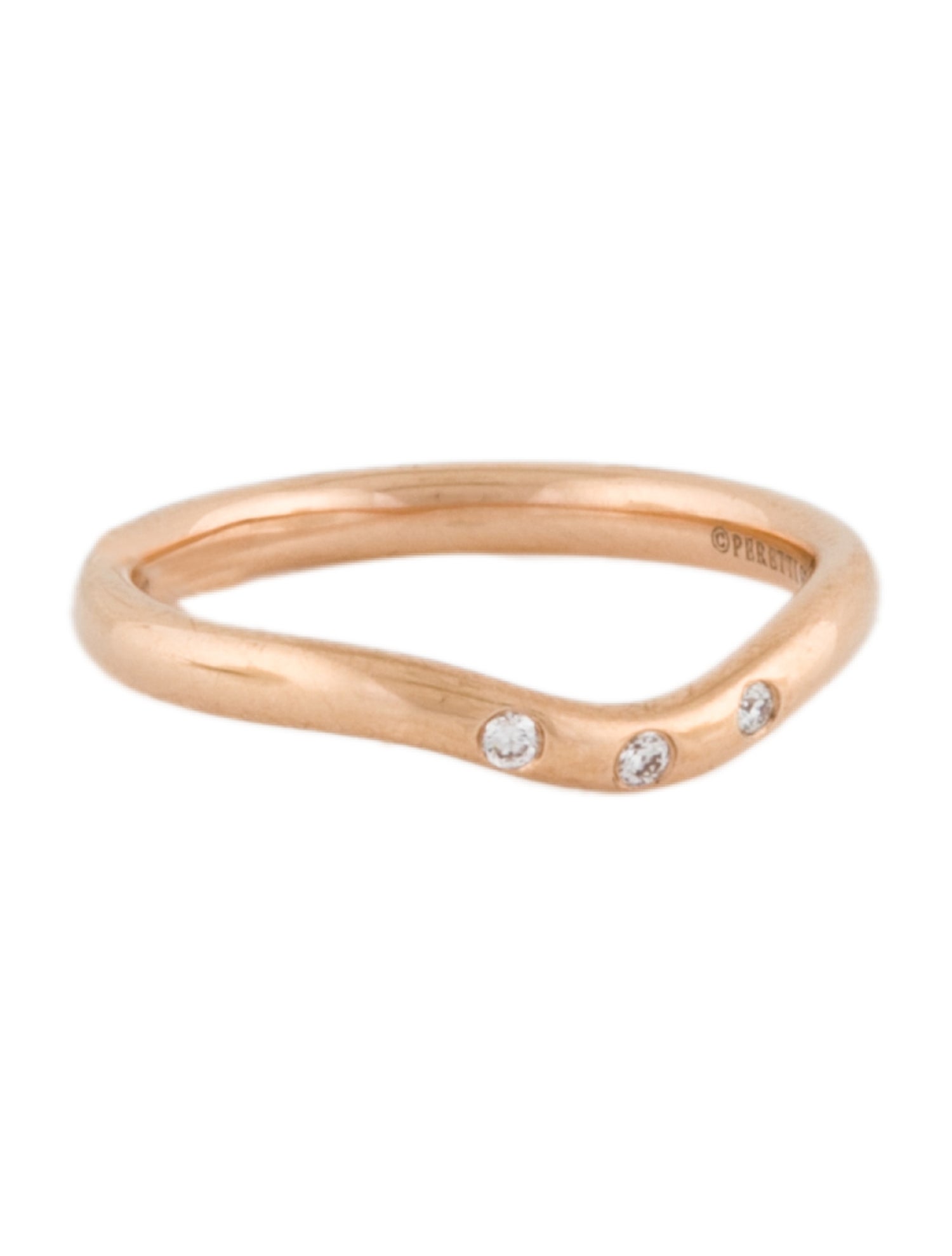 Tiffany & Co. 18K Diamond Wedding Band