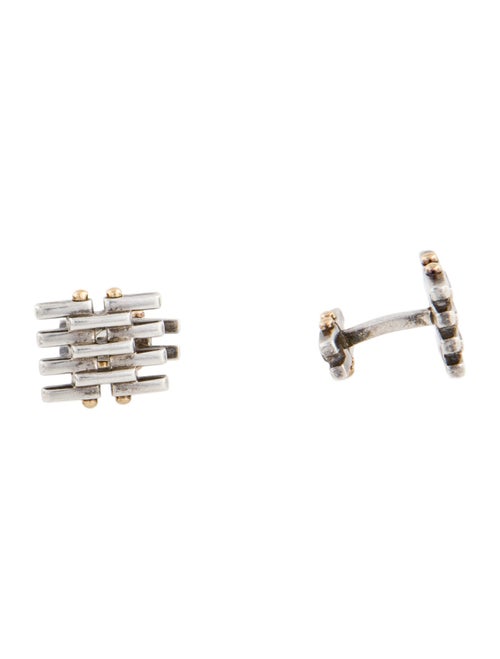 Tiffany & Co. Two-Tone Gatelink Cufflinks