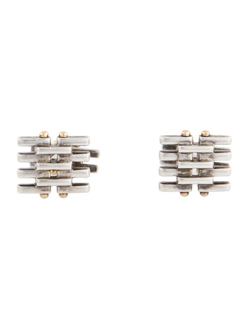 Tiffany & Co. Two-Tone Gatelink Cufflinks