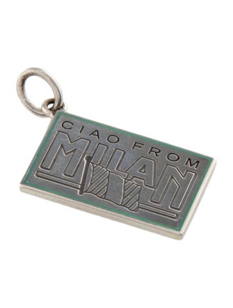 Tiffany & Co. 'Ciao From Milan' Postcard Charm