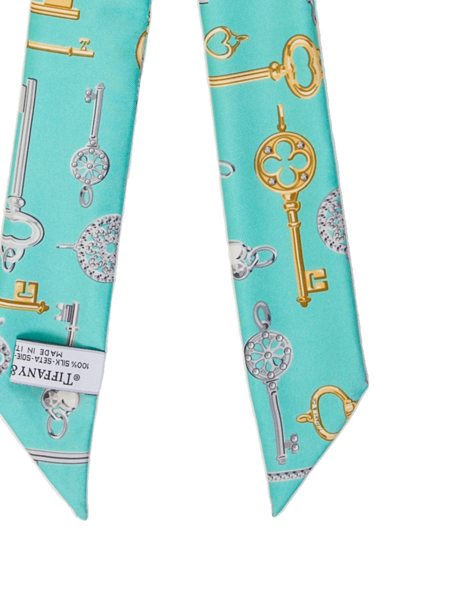 Tiffany & Co. Silk Printed Scarf