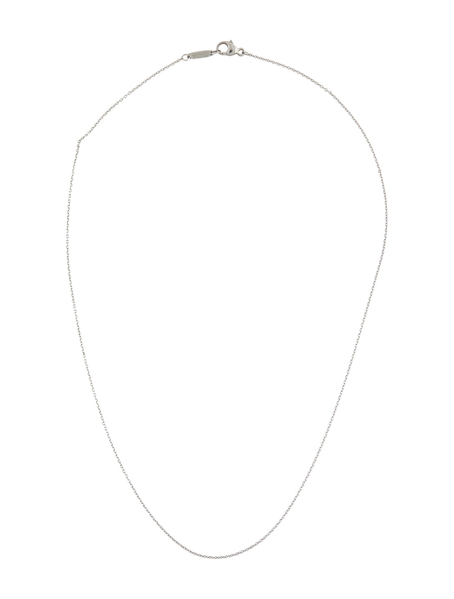 Tiffany & Co. Platinum Chain Necklace