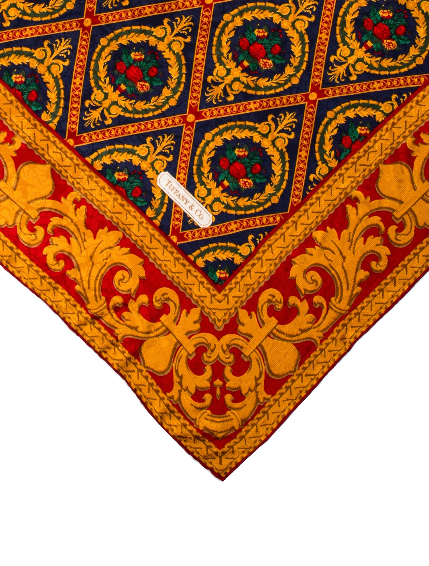 Tiffany & Co. Silk Printed Scarf