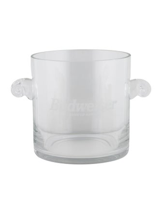 Tiffany & Co. Glass Budweiser Ice Bucket