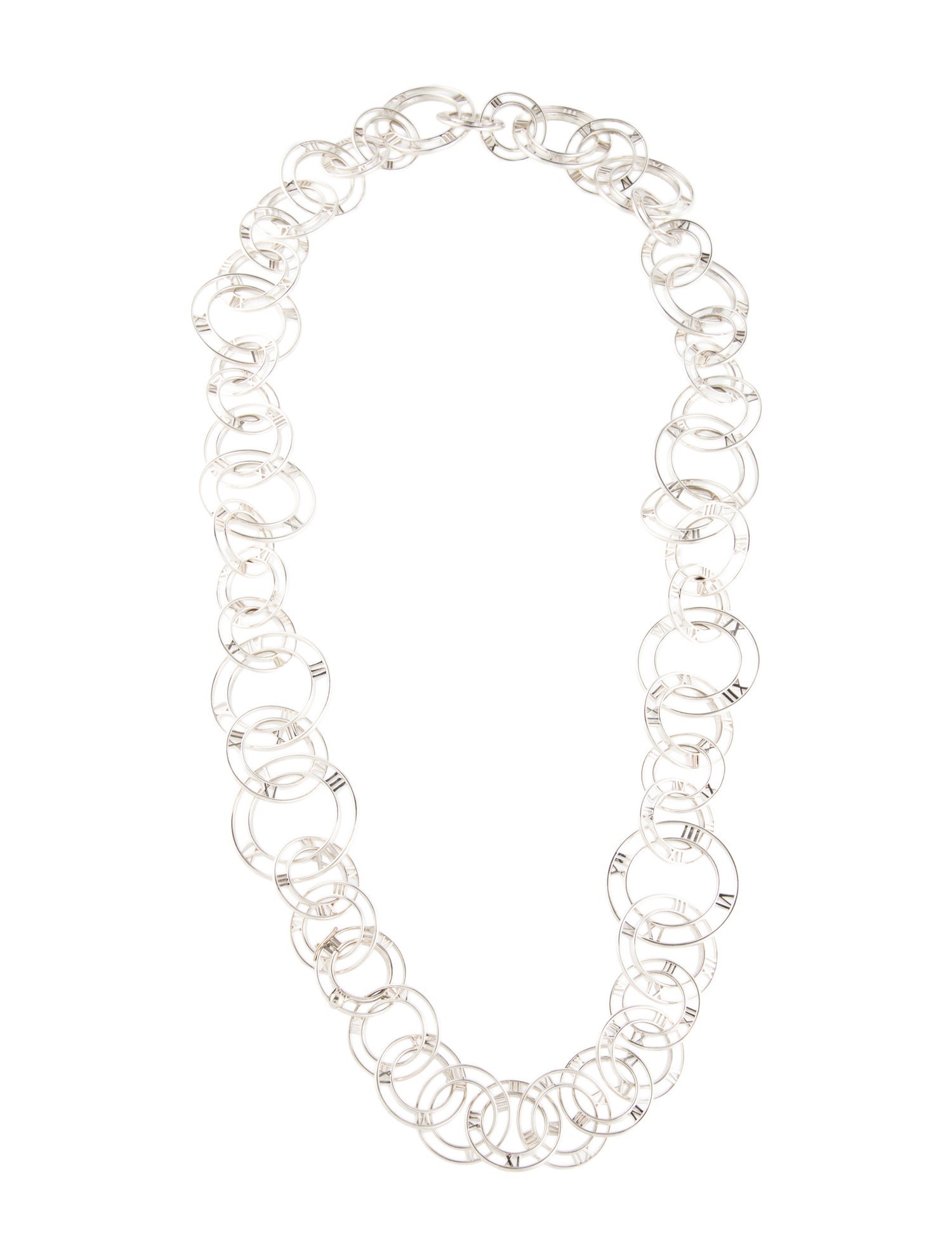 Tiffany & Co. Atlas Link Long Necklace