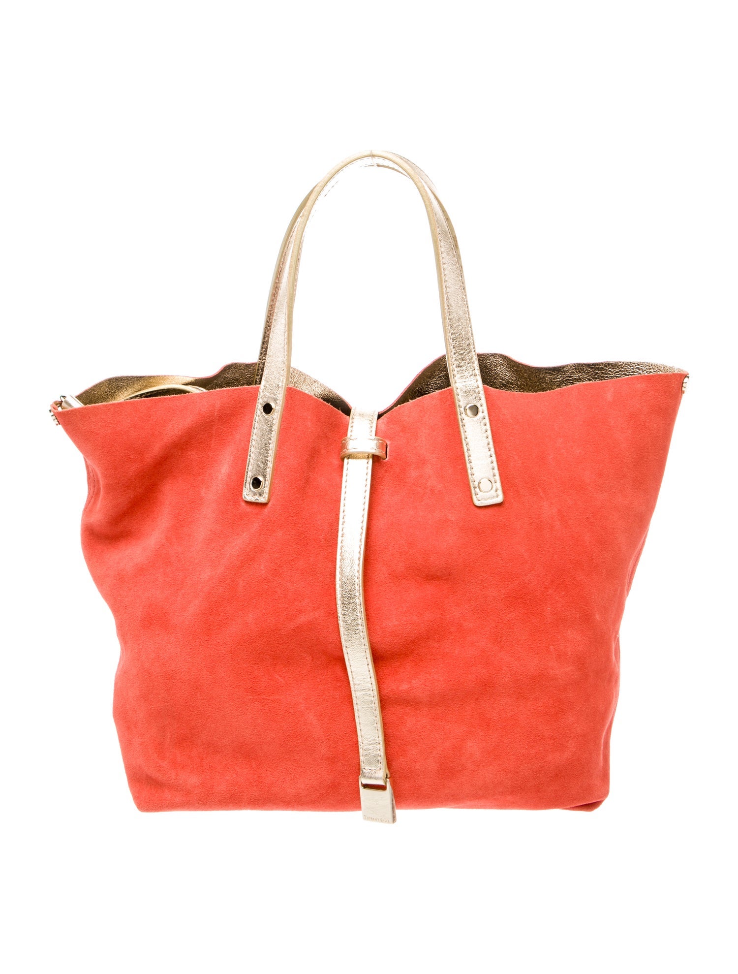 Tiffany & Co. Suede Top Handle Bag