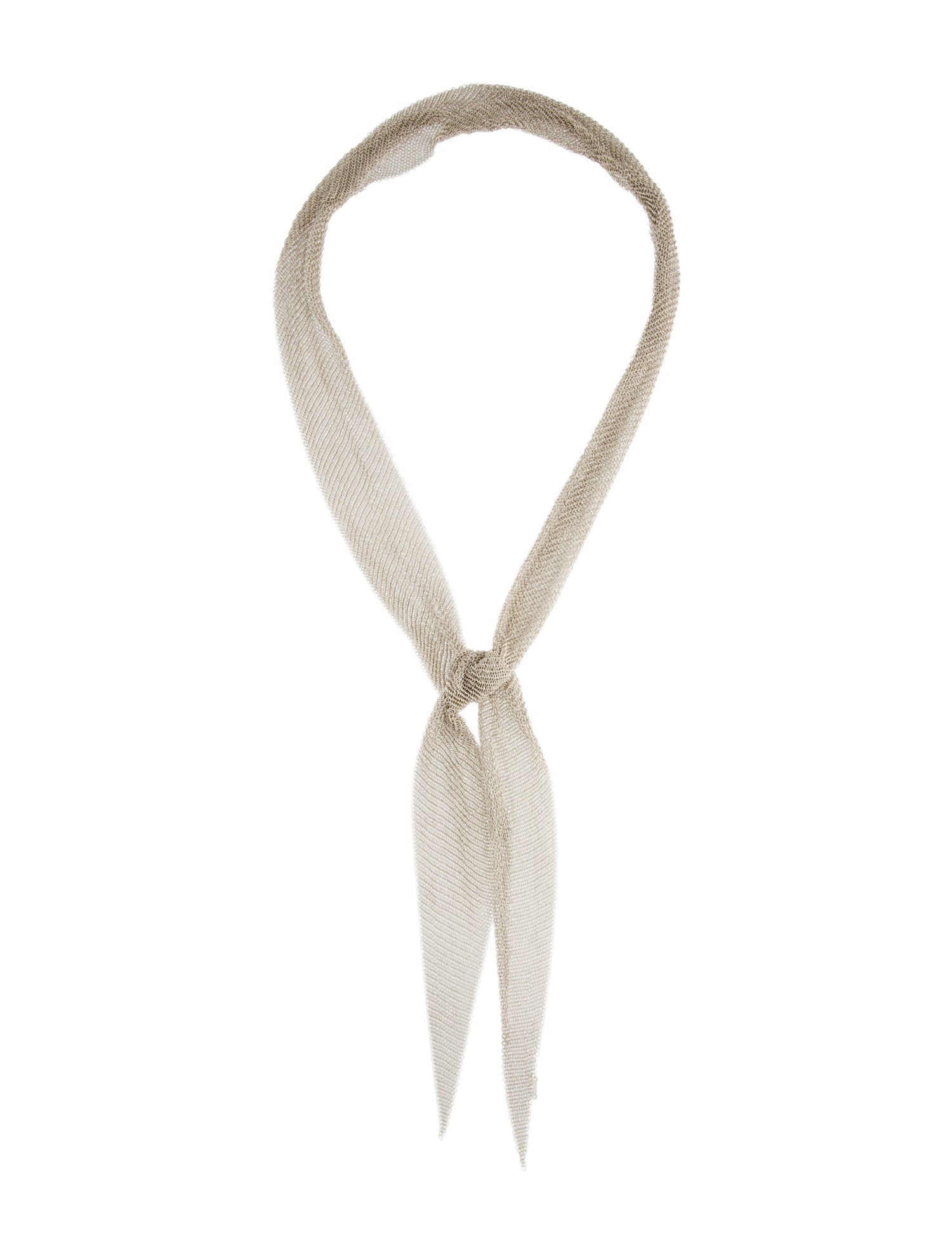 Tiffany & Co. Elsa Peretti Mesh Scarf Necklace