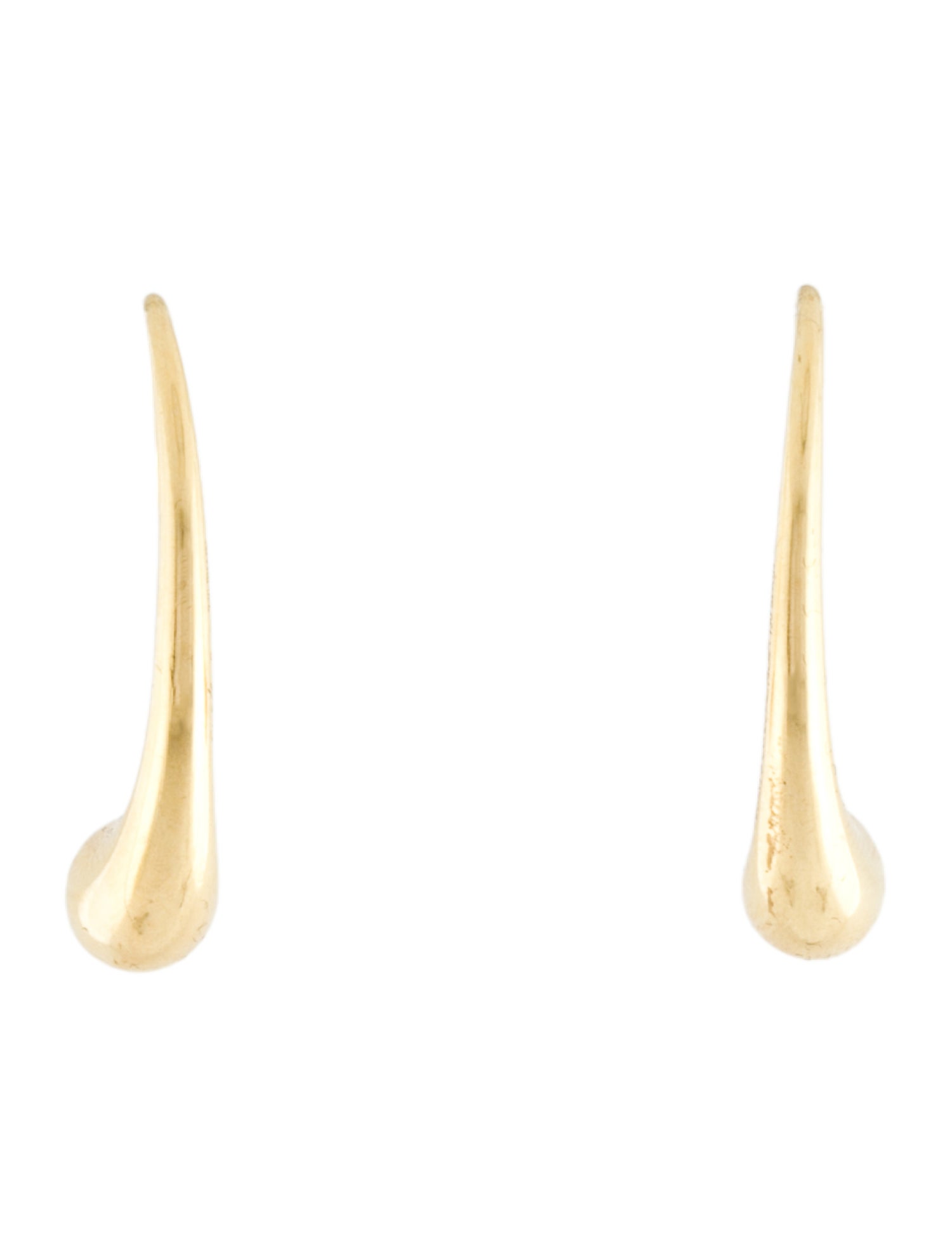 Tiffany & Co. 18K Teardrop Earrings