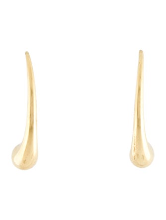 Tiffany & Co. 18K Teardrop Earrings