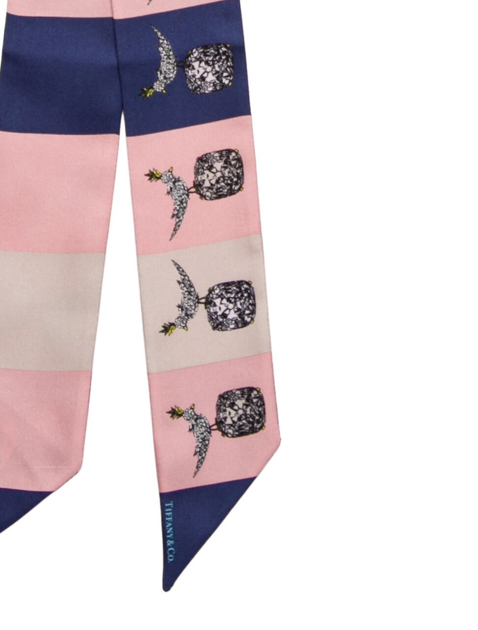 Tiffany & Co. Silk Printed Scarf