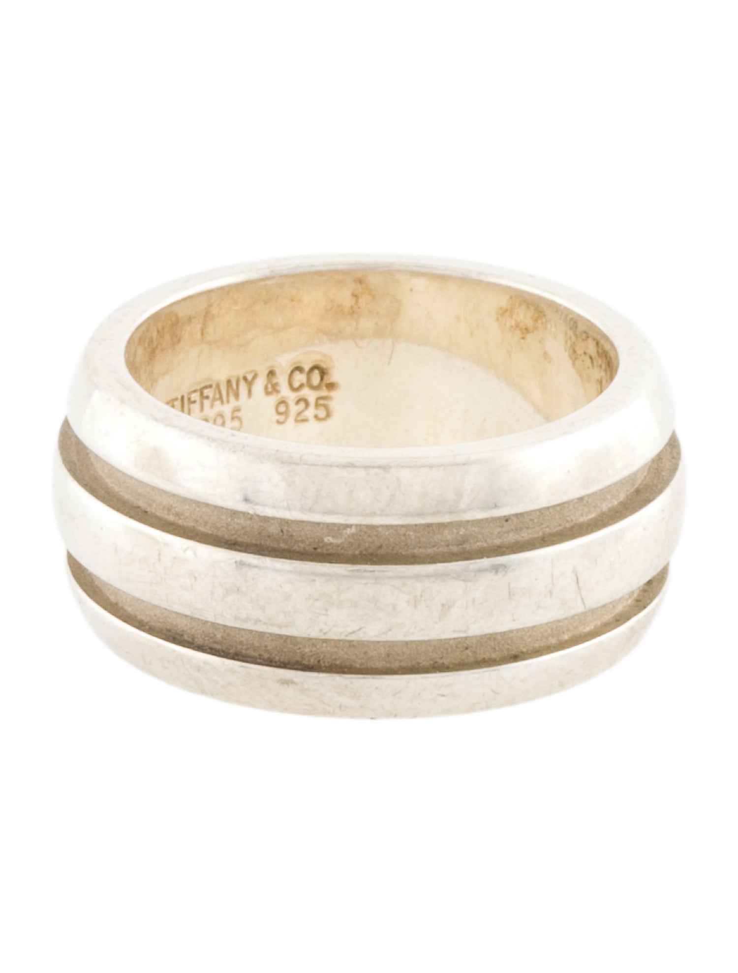 Tiffany & Co. Vintage Atlas Grooved Band