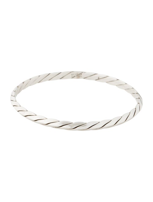 Tiffany & Co. Twisted Rope Knife Edge Bangle