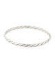 Tiffany & Co. Twisted Rope Knife Edge Bangle