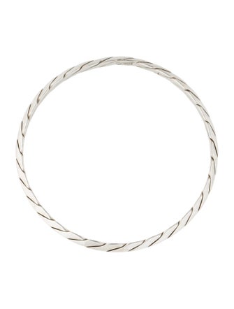 Tiffany & Co. Twisted Rope Knife Edge Bangle