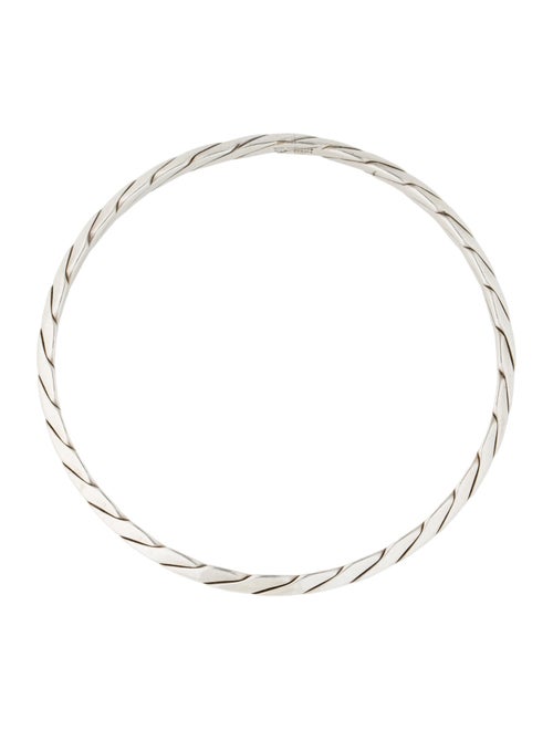 Tiffany & Co. Twisted Rope Knife Edge Bangle