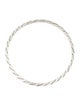 Tiffany & Co. Twisted Rope Knife Edge Bangle