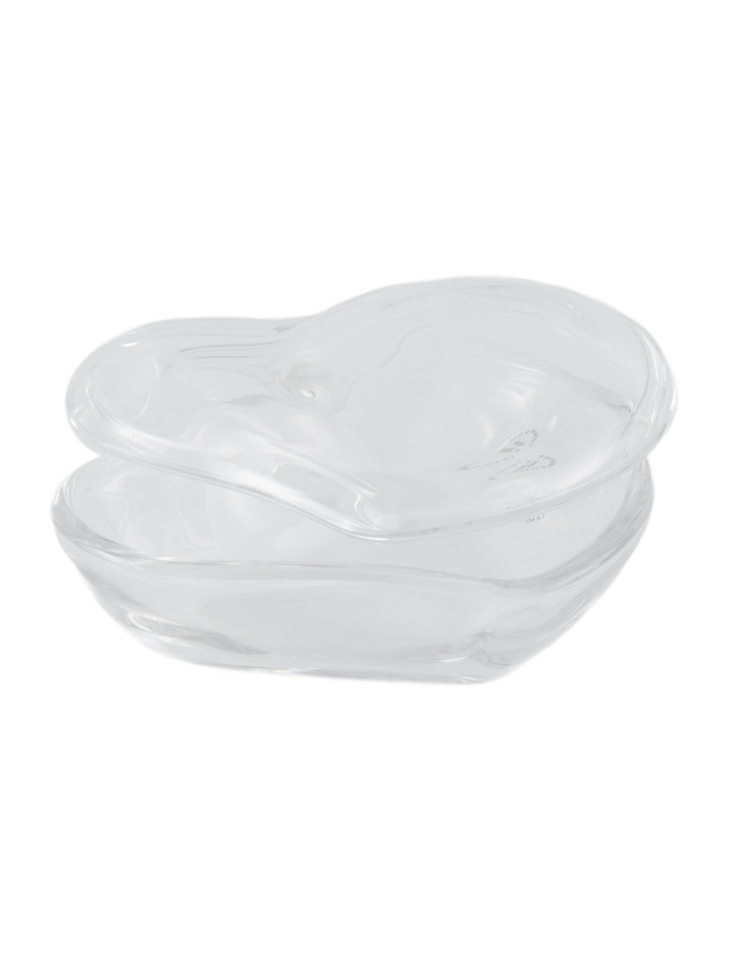 Tiffany & Co. Elsa Peretti Crystal Heart Box