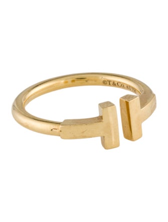 Tiffany & Co. 18K T Wire Ring