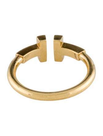Tiffany & Co. 18K T Wire Ring