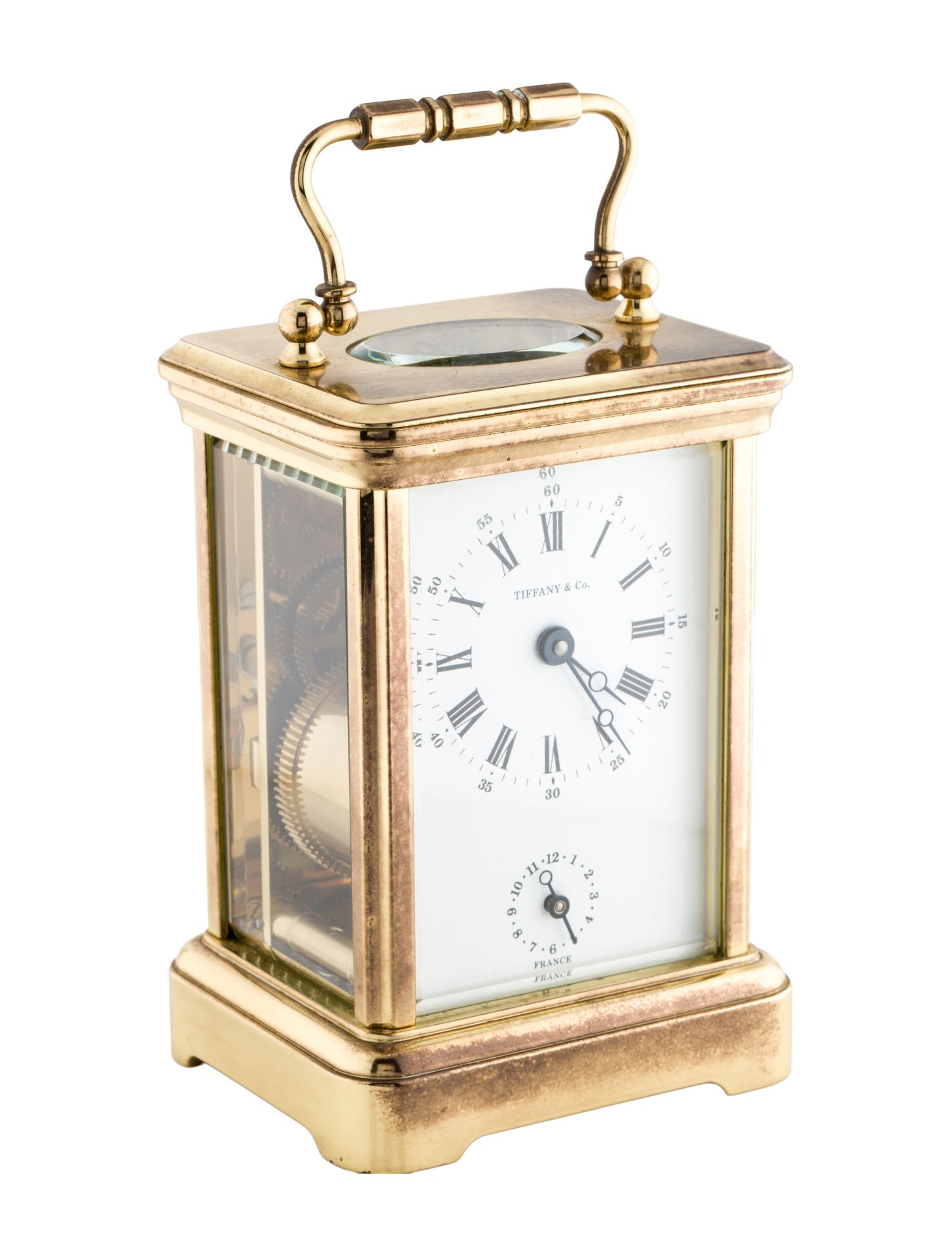Tiffany & Co. Tiffany & Co. Grand Sonnerie Carriage Alarm Clock