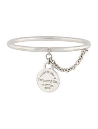 Tiffany & Co. Return to Tiffany® Charm & Chain Bangle Bracelet