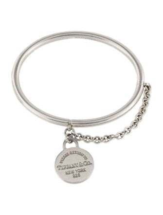 Tiffany & Co. Return to Tiffany® Charm & Chain Bangle Bracelet