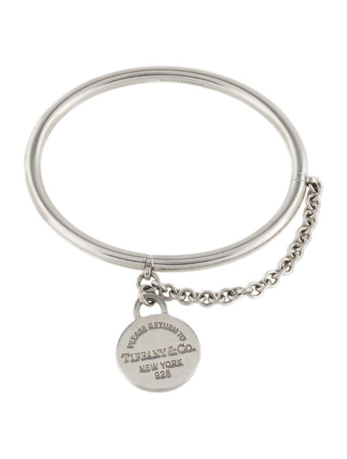 Tiffany & Co. Return to Tiffany® Charm & Chain Bangle Bracelet