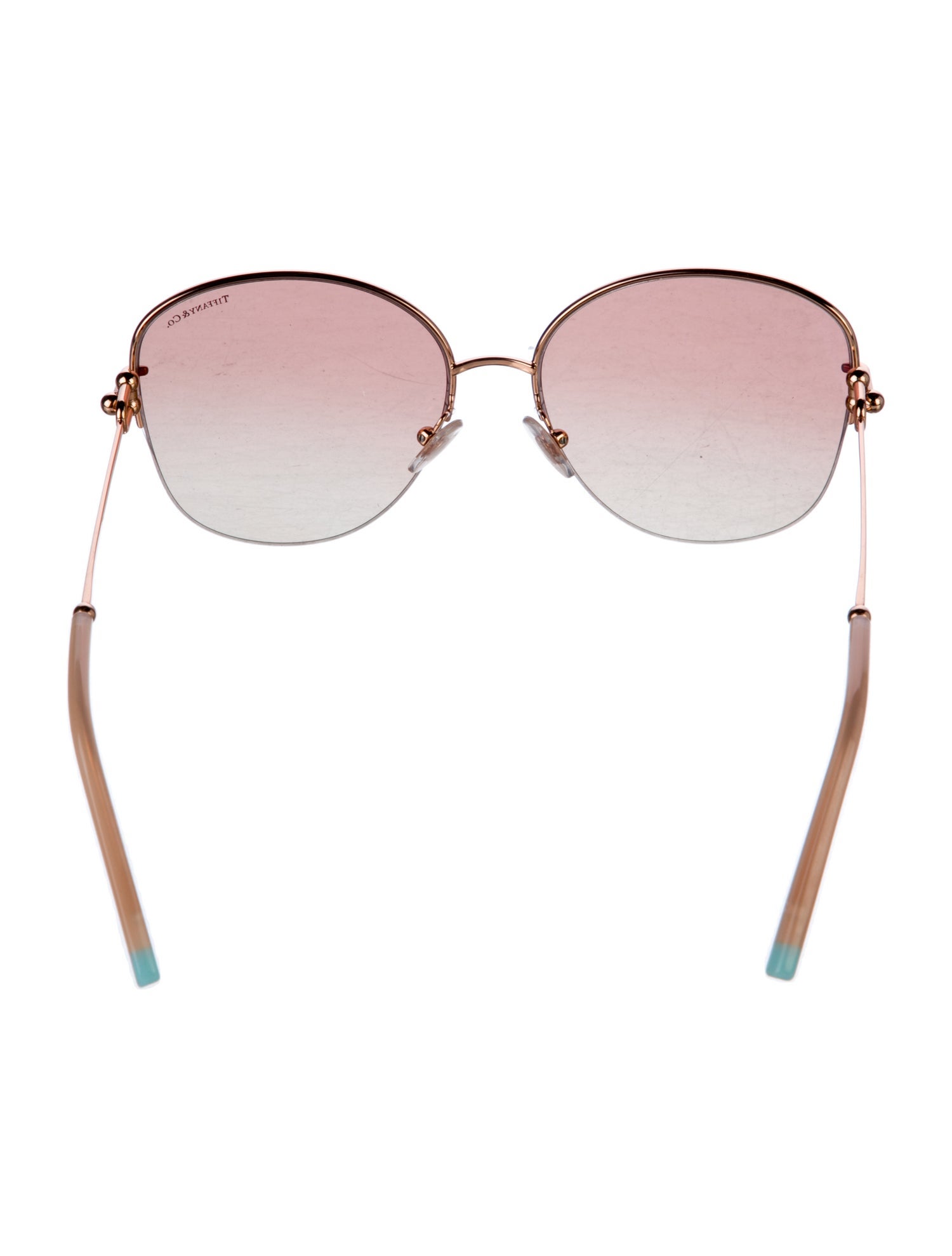 Tiffany & Co. Cat-Eye Mirrored Sunglasses