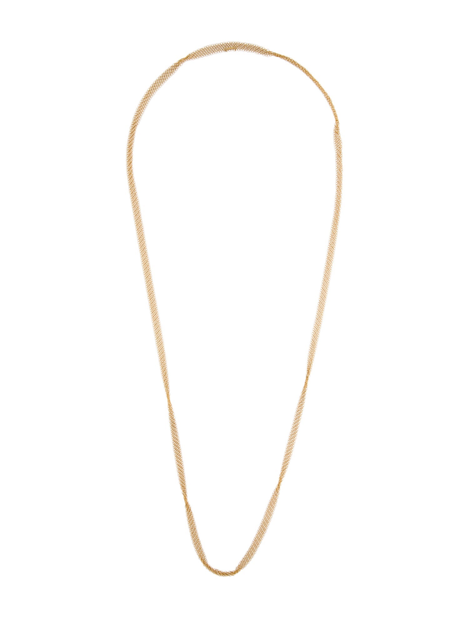 Tiffany & Co. 18K Mesh necklace