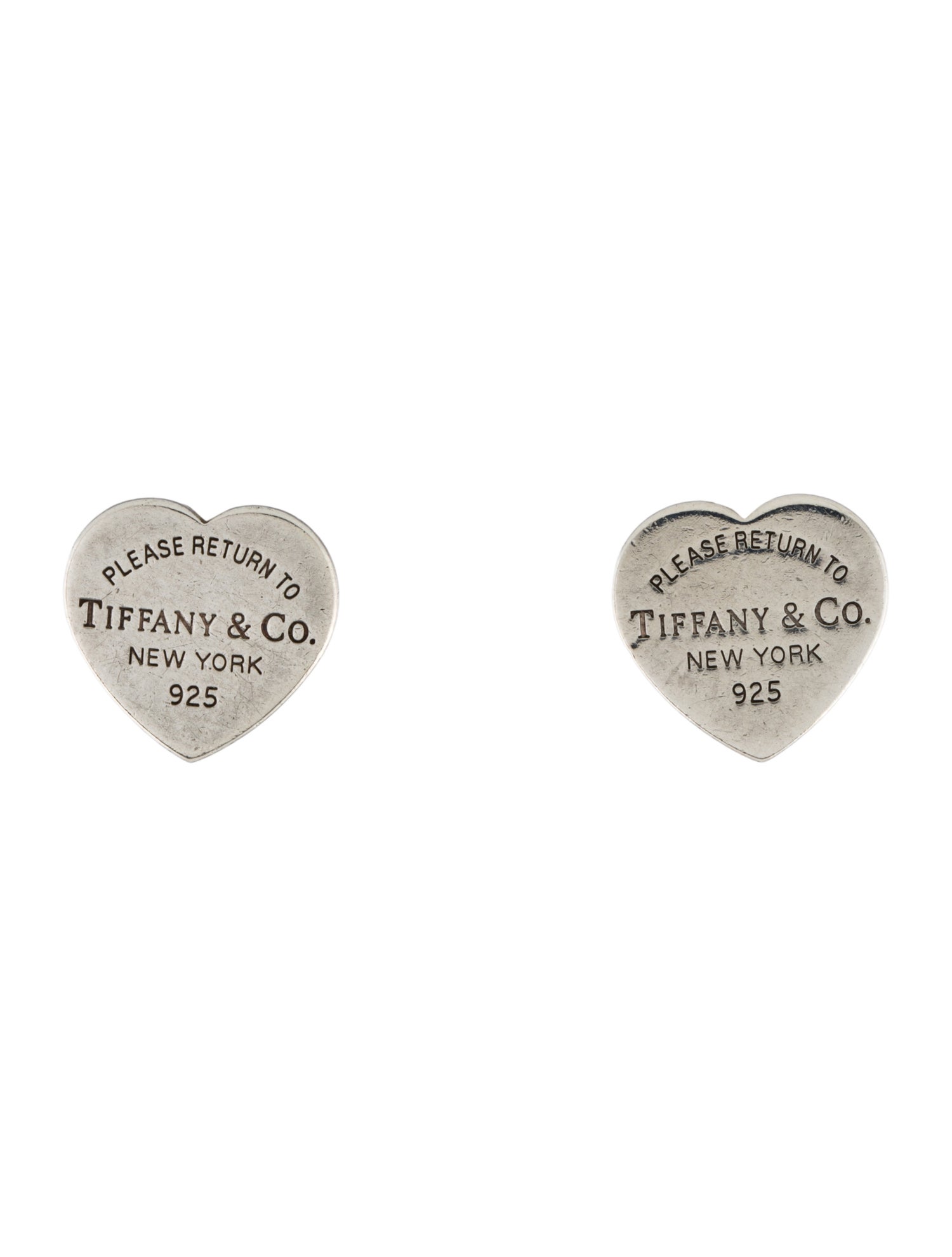 Tiffany & Co. Heart Tag Stud Earrings