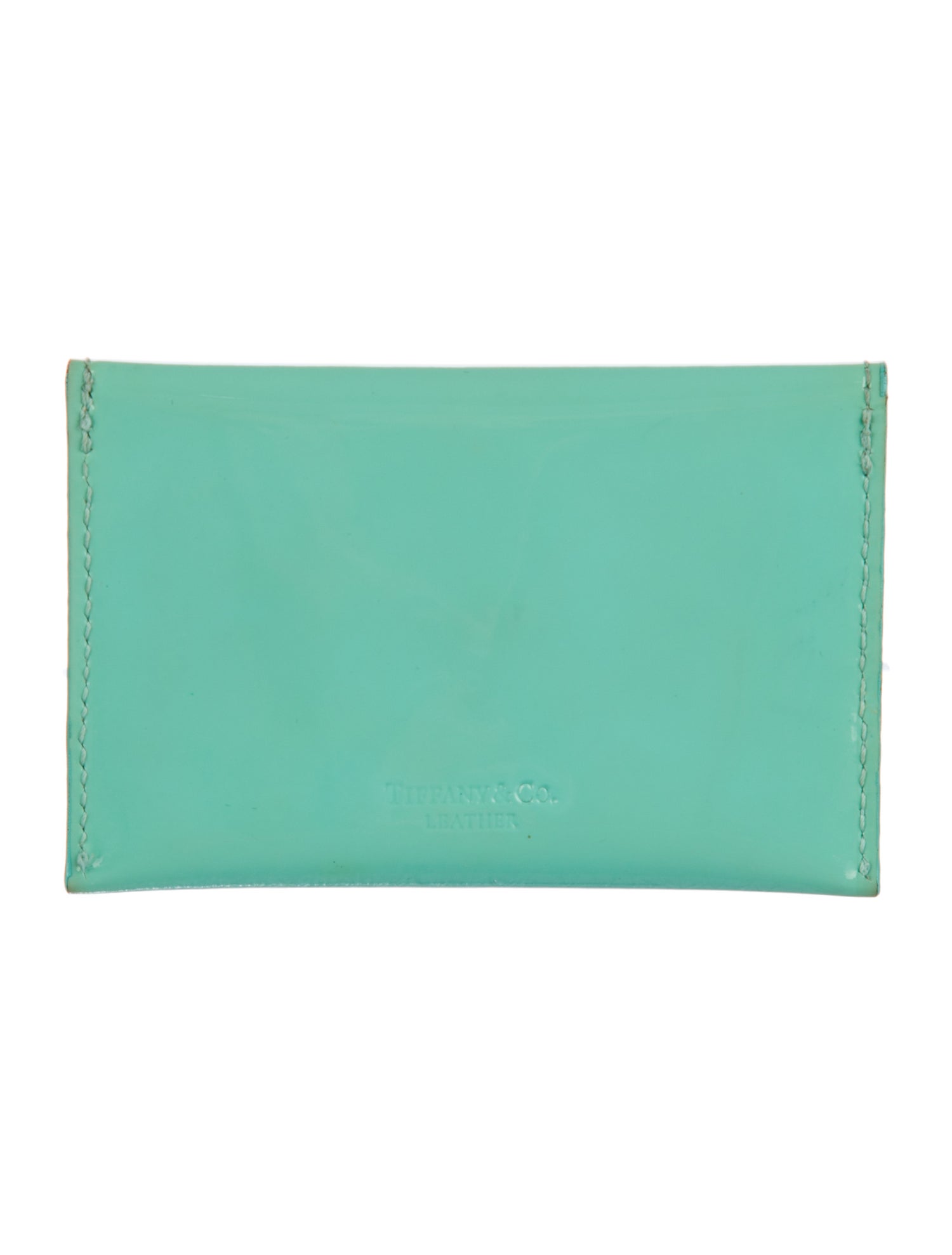 Tiffany & Co. Patent Leather Card Holder